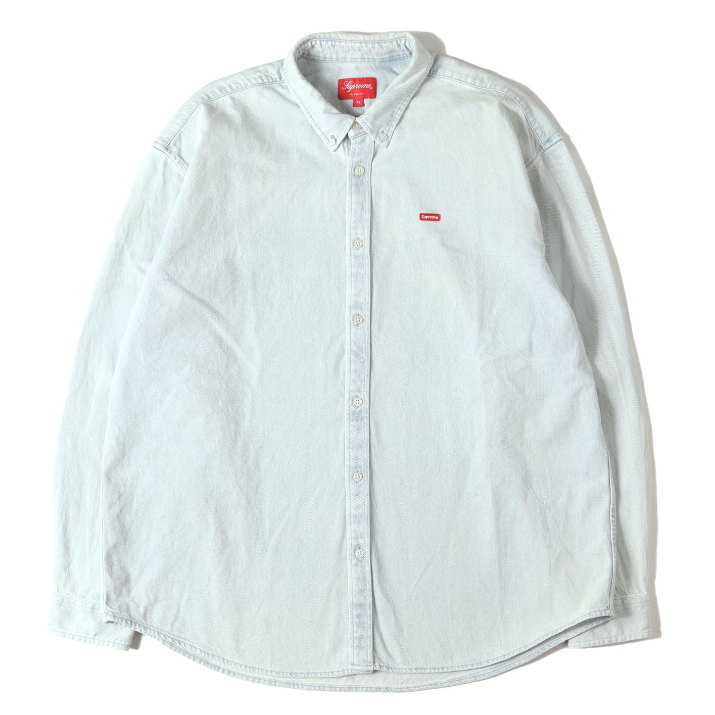 23SS スモールBOX ボタンダウン デニムシャツ(Small Box Shirt)