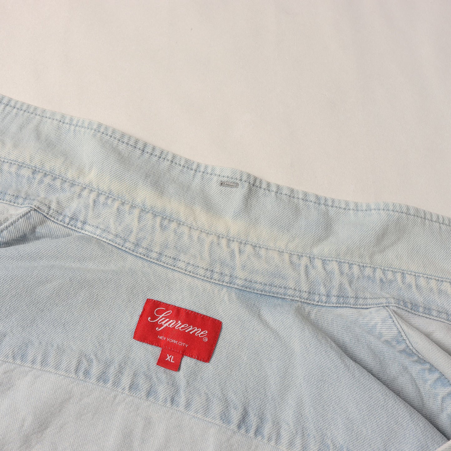 23SS スモールBOX ボタンダウン デニムシャツ(Small Box Shirt)
