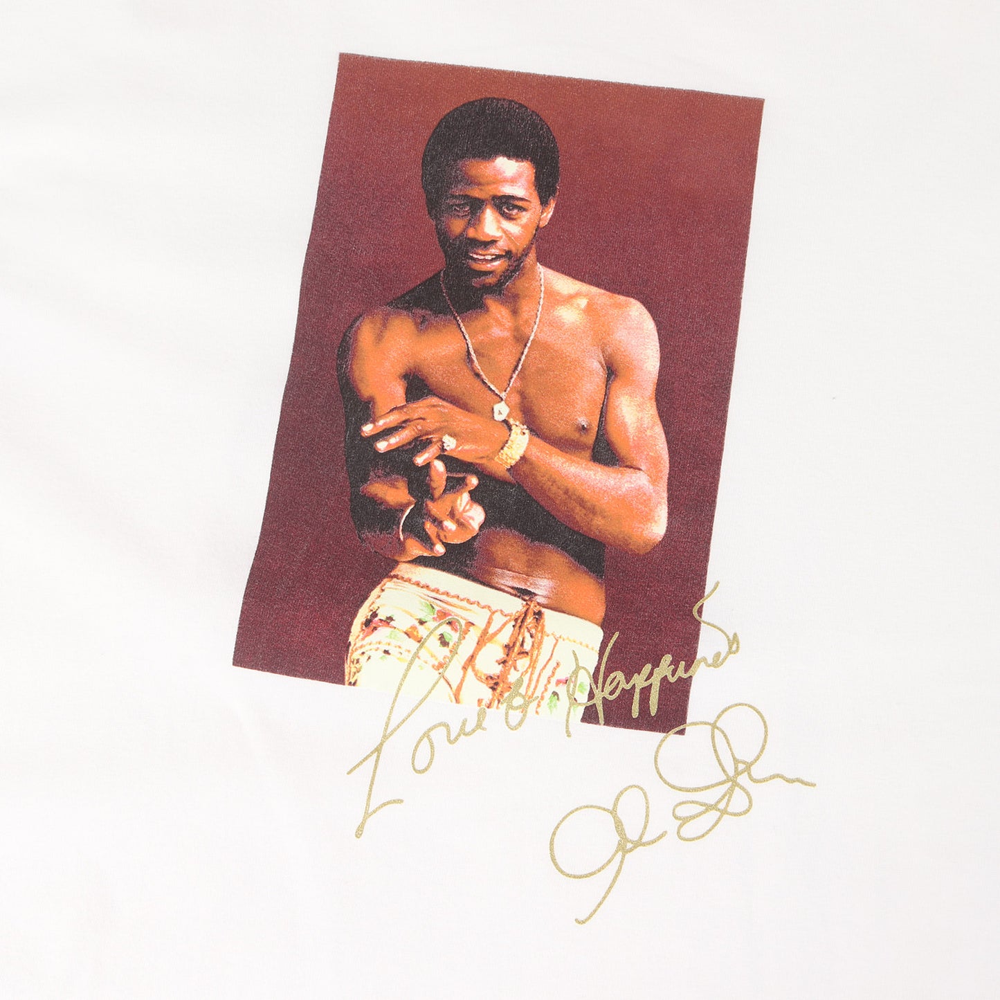 22SS アル・グリーン フォト Tシャツ(Al Green Tee)