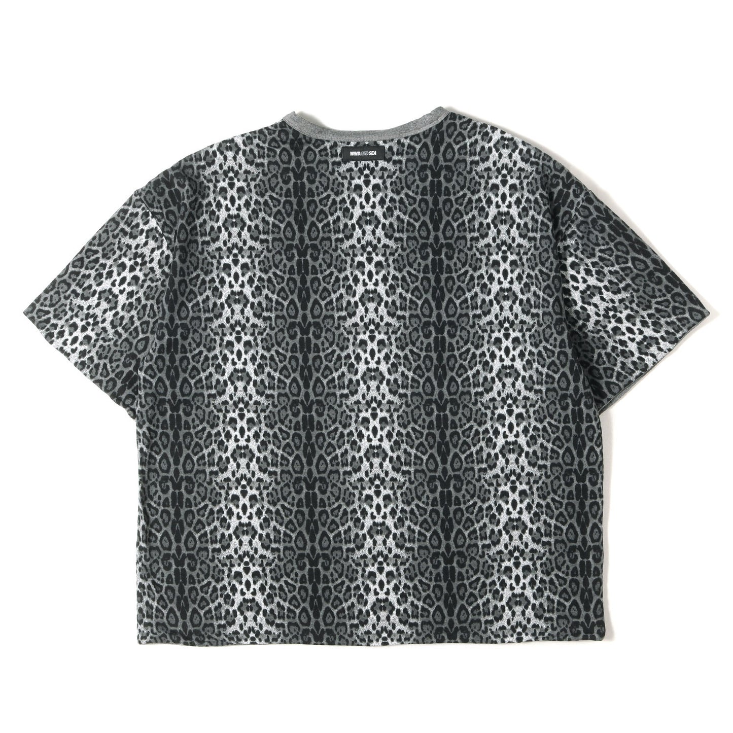 20SS レオパード柄 リバーシブル オーバーサイズ Tシャツ(LEOPARD RIVERSIBLE CUT-SEWN)