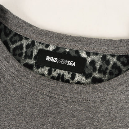 20SS レオパード柄 リバーシブル オーバーサイズ Tシャツ(LEOPARD RIVERSIBLE CUT-SEWN)