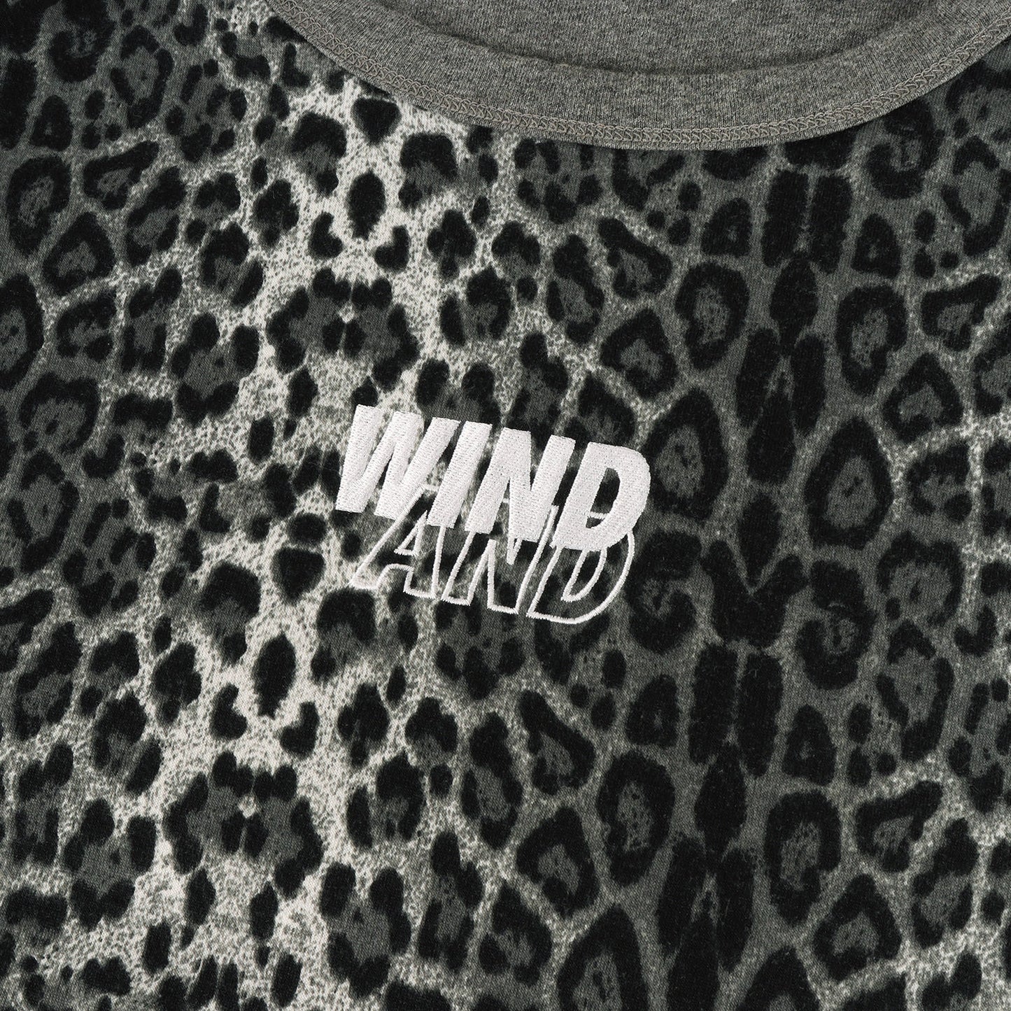20SS レオパード柄 リバーシブル オーバーサイズ Tシャツ(LEOPARD RIVERSIBLE CUT-SEWN)