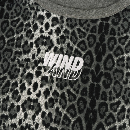 20SS レオパード柄 リバーシブル オーバーサイズ Tシャツ(LEOPARD RIVERSIBLE CUT-SEWN)