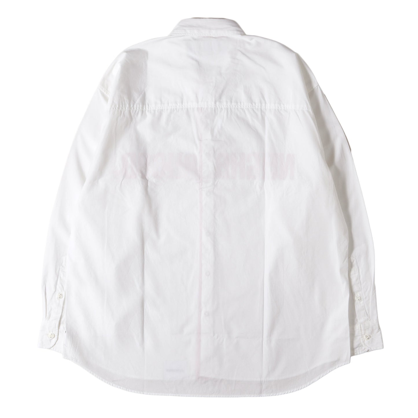 23SS ブランドロゴ フェイクタイ付き シャツ(TIE SHIRT LS)