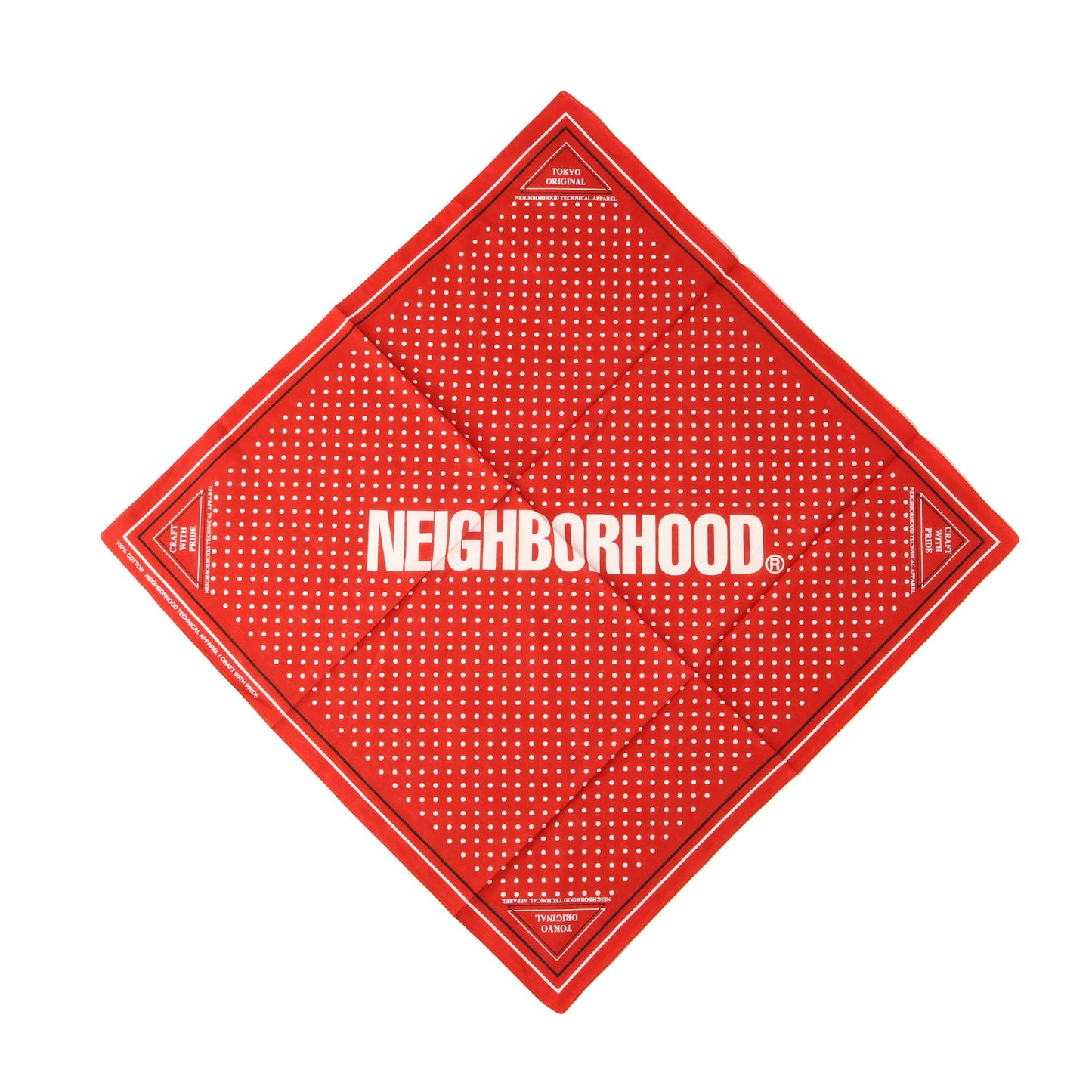 24AW ドット柄 バンダナ(DOT BANDANA)