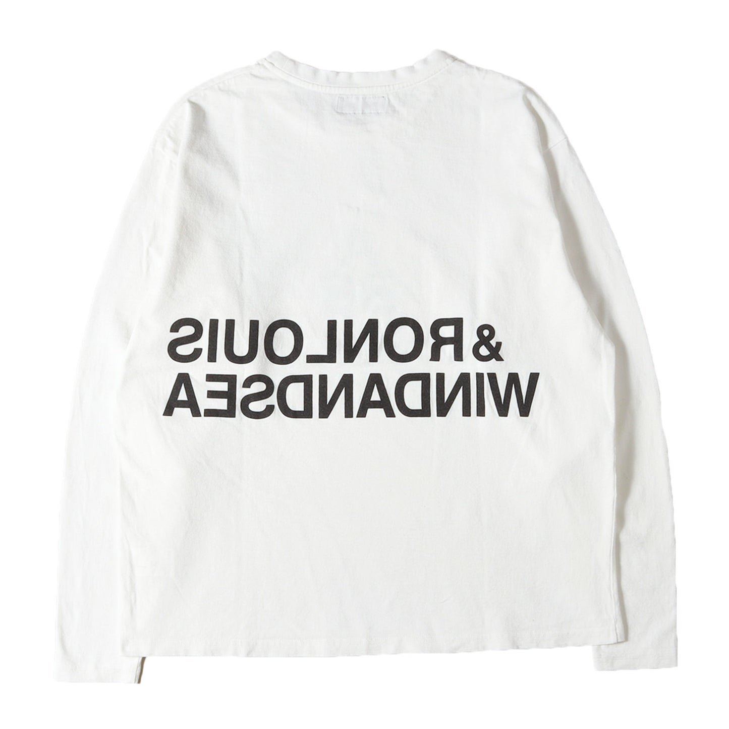 ×RON LOUIS ブランドロゴ ロングスリーブ Tシャツ