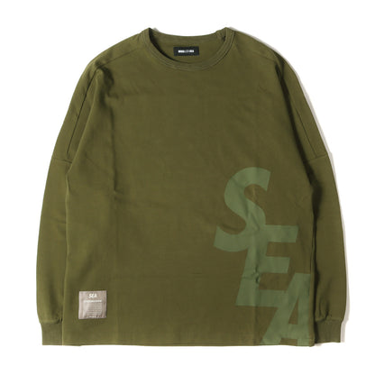 23SS ビッグロゴ ストレッチ ロングスリーブ Tシャツ