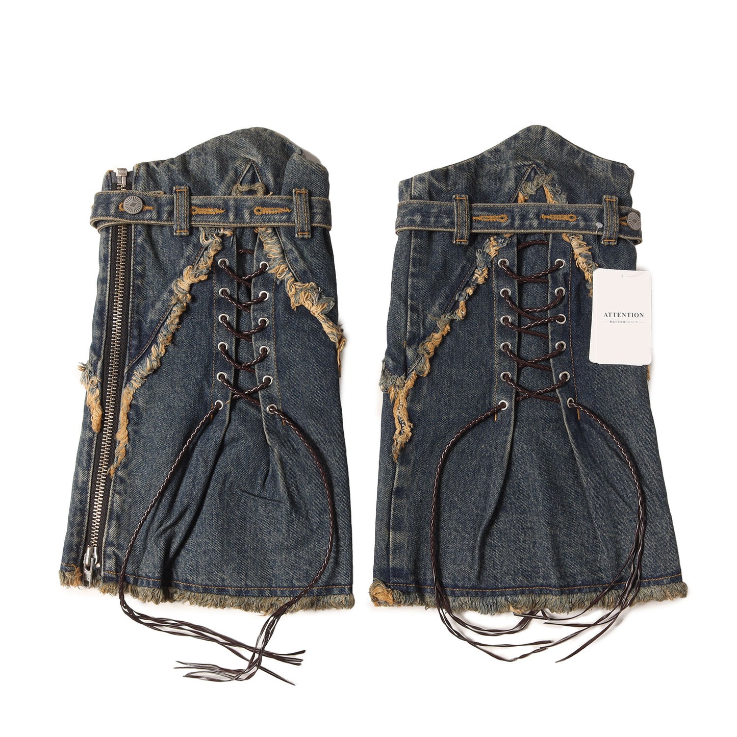 24AW ウエスタン デニム レッグウォーマー(WESTERN LEG COVER)