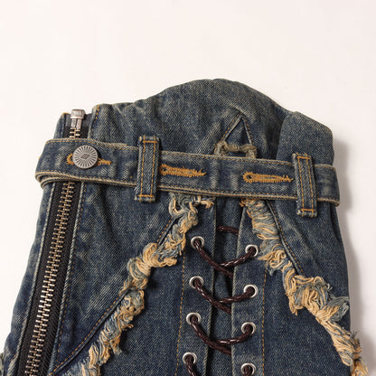 24AW ウエスタン デニム レッグウォーマー(WESTERN LEG COVER)