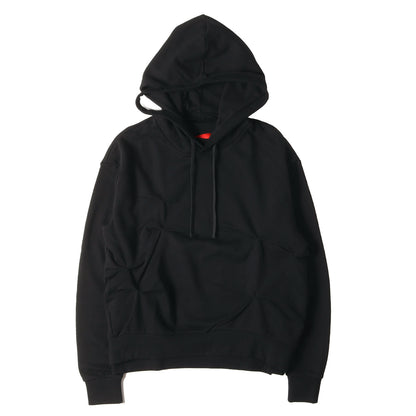 マルチ リベット レイヤード スウェットパーカー(MULTI RIVET HOODIE)