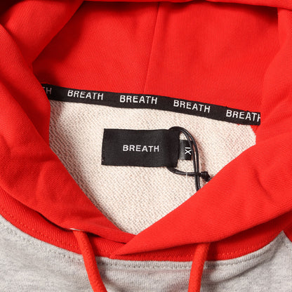 23AW ロゴ刺繍 2トーン スウェットパーカー(TWO TONE EMBROIDERY HOODIE)