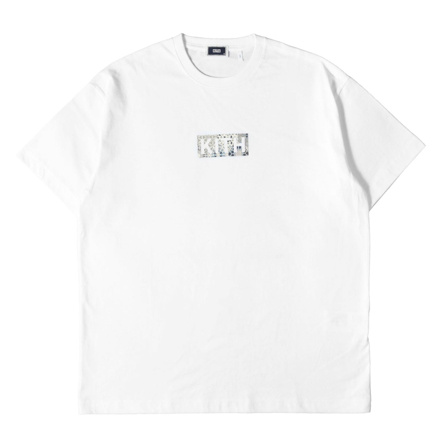 21SS タイル柄 BOXロゴ Tシャツ(Canvas Tile Logo Tee)