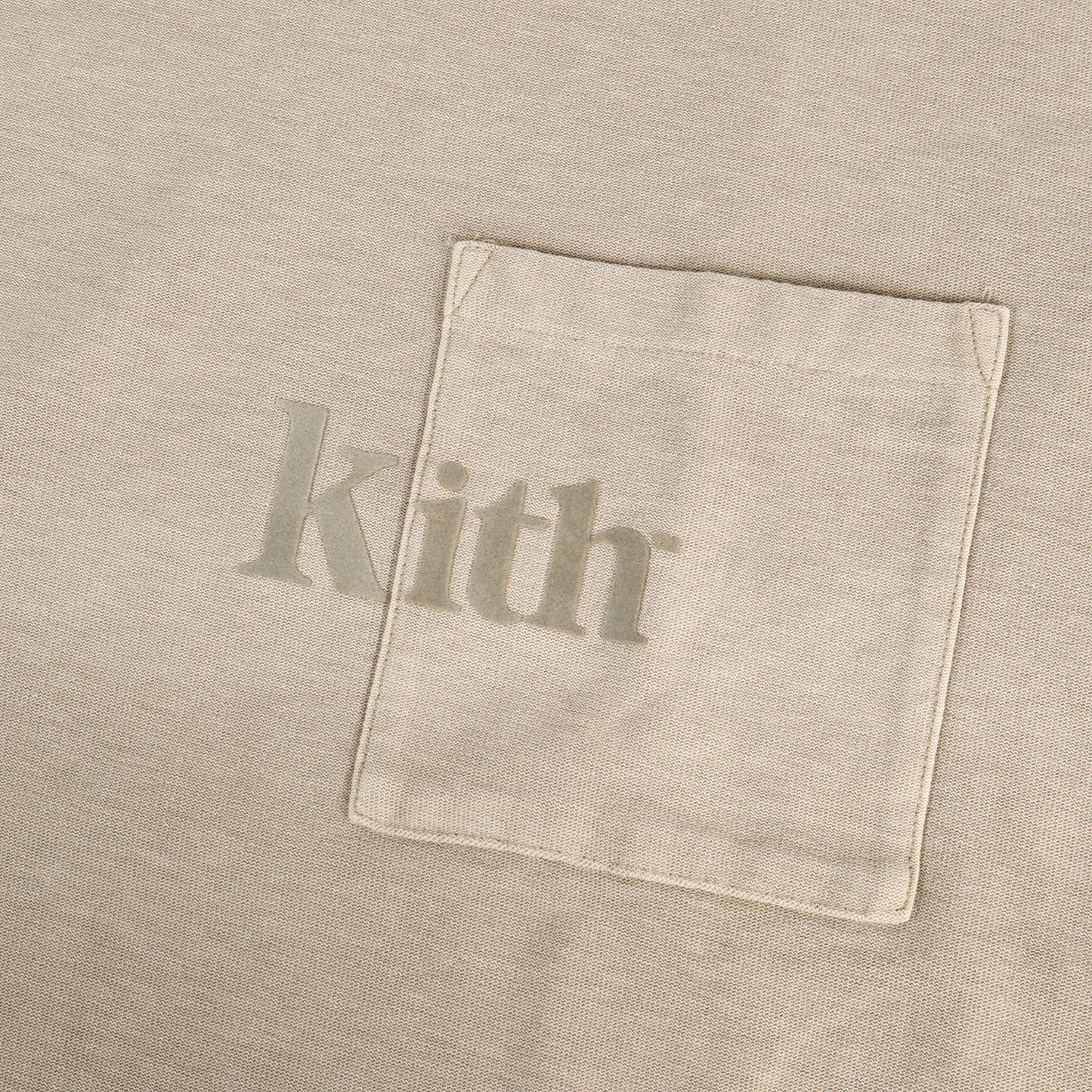 23SS ガーメントダイ加工 ヘビー ポケット Tシャツ(Kith Quinn Tee)