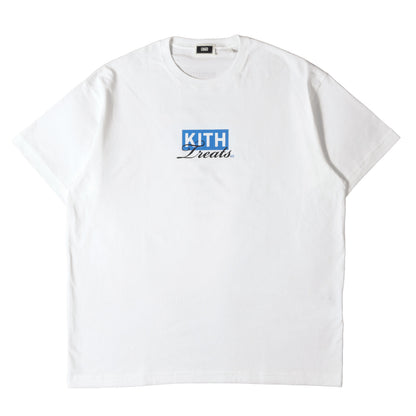 23SS KITH TREATS ニューヨーク限定カラー BOXロゴ Tシャツ(New York Cafe Tee)