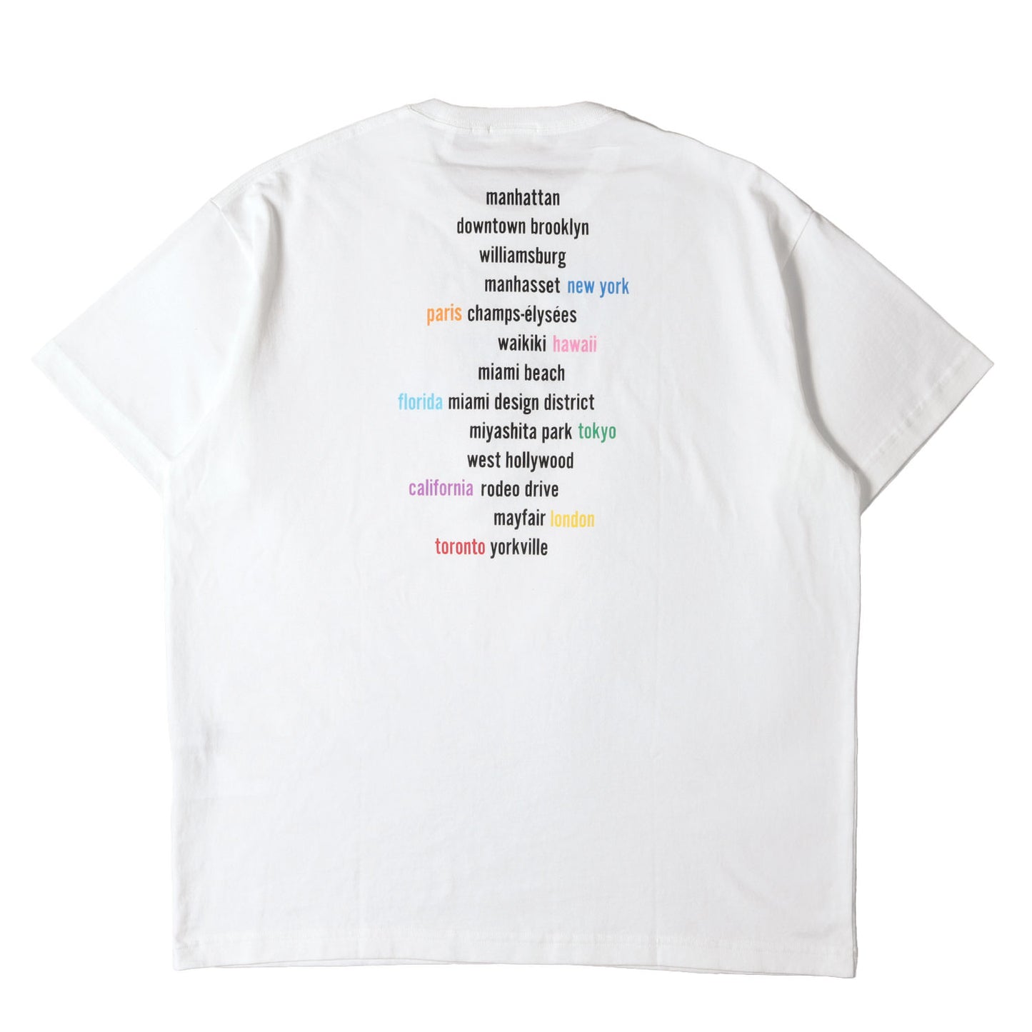 23SS KITH TREATS ニューヨーク限定カラー BOXロゴ Tシャツ(New York Cafe Tee)