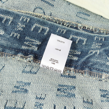 21SS ワープ ジャガード デニム ペインター ショーツ(Warp Jacquard Logos Denim Painter Short)