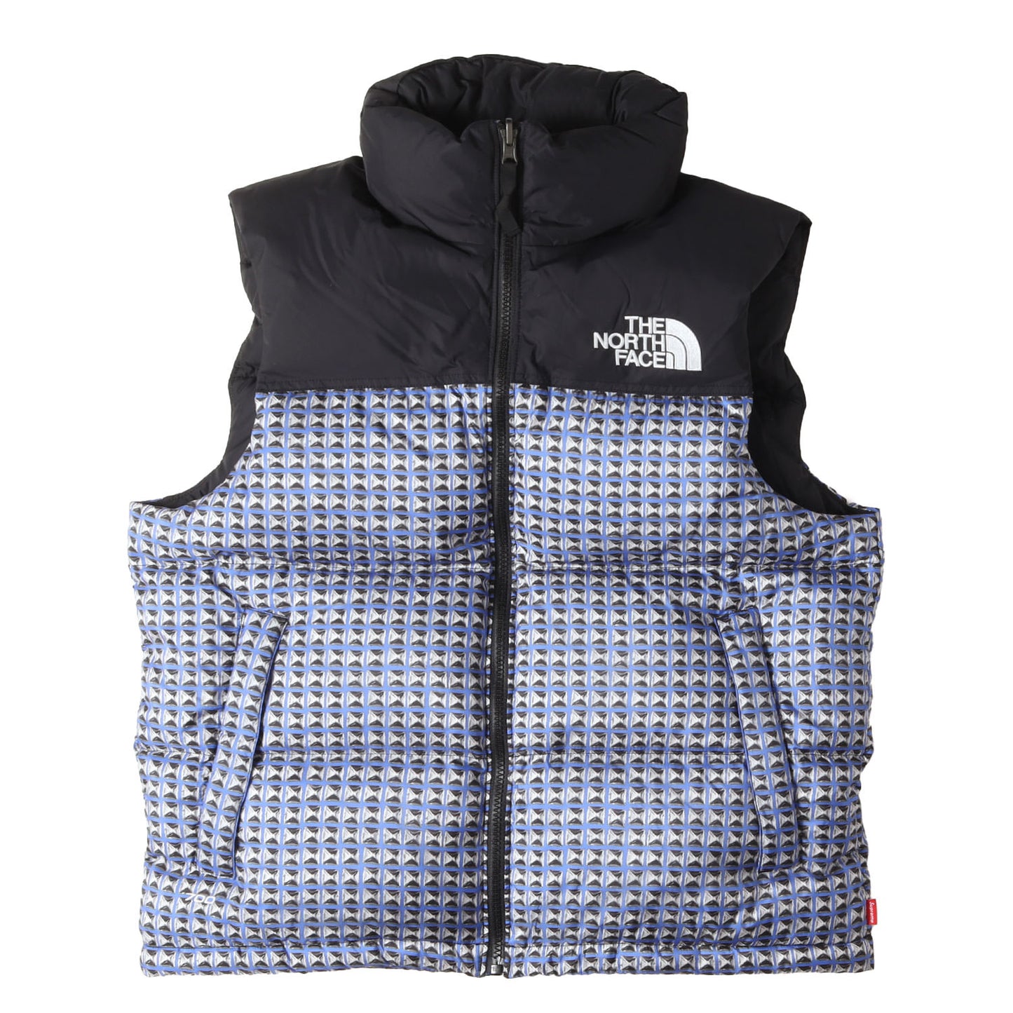 21SS ×THE NORTH FACE スタッズ柄 ヌプシ ダウンベスト(Studded Nuptse Vest)