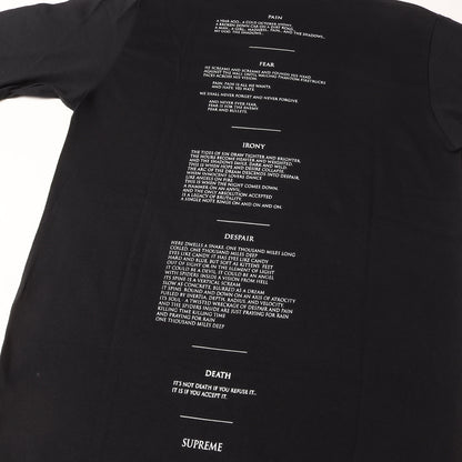 21AW ×THE CROW プリント ロングスリーブ Tシャツ(L/S Tee)