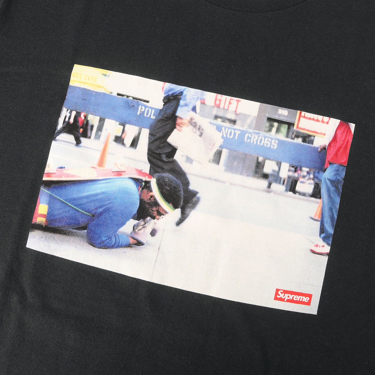 22AW ×Pope.L フォトプリント Tシャツ(Training Crawl Tee)