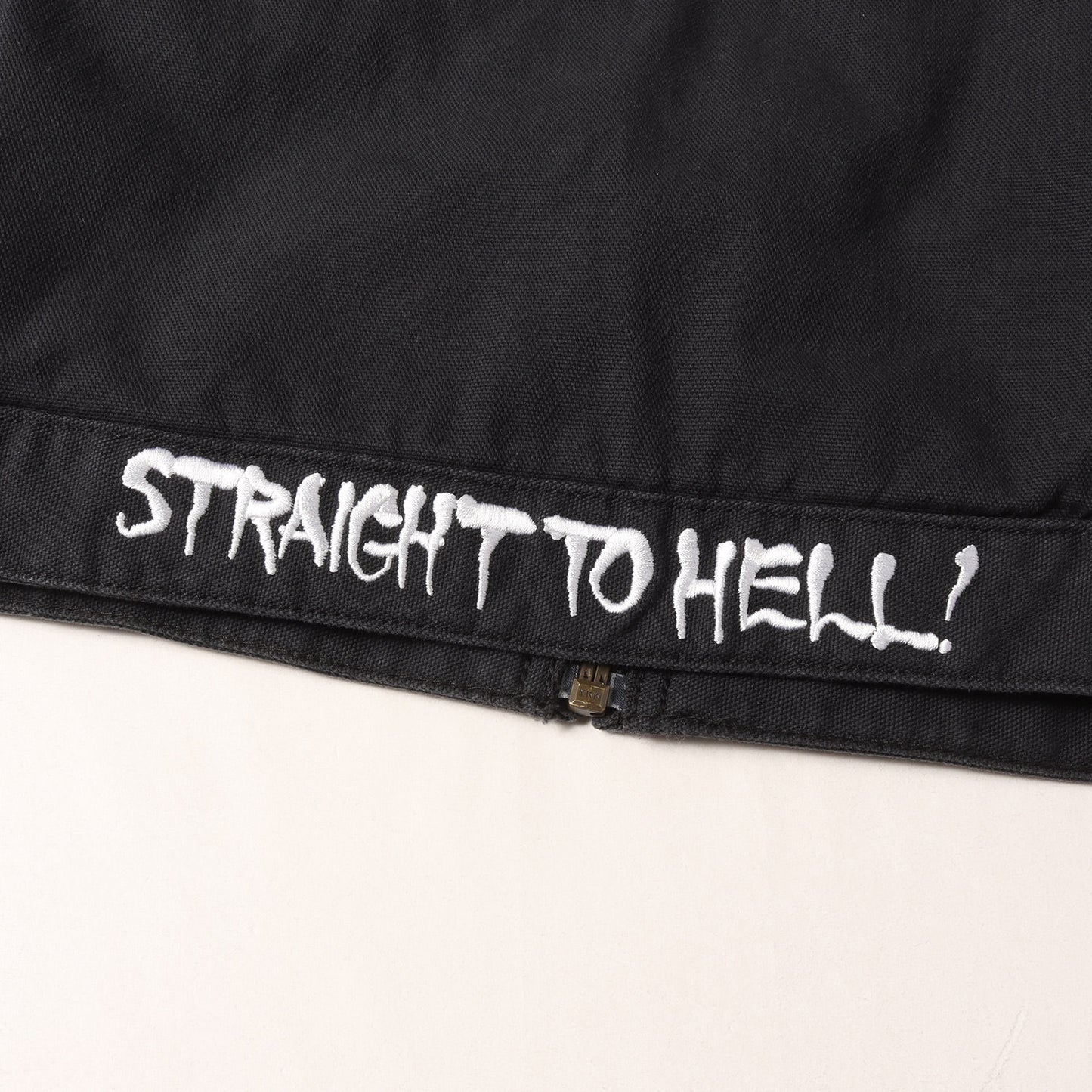 24AW ×THRASHER ×NECK FACE グラフィック刺繍 キャンバス ワークジャケット(Hooded Work Jacket)