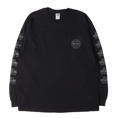 26SS Tokyo Indians 東京インディアンズプリント ロングスリーブ ポケット Tシャツ