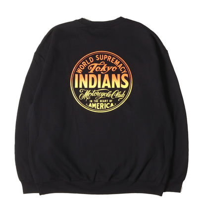 26SS Tokyo Indians 東京インディアンズ グラデーションロゴ クルーネック スウェット
