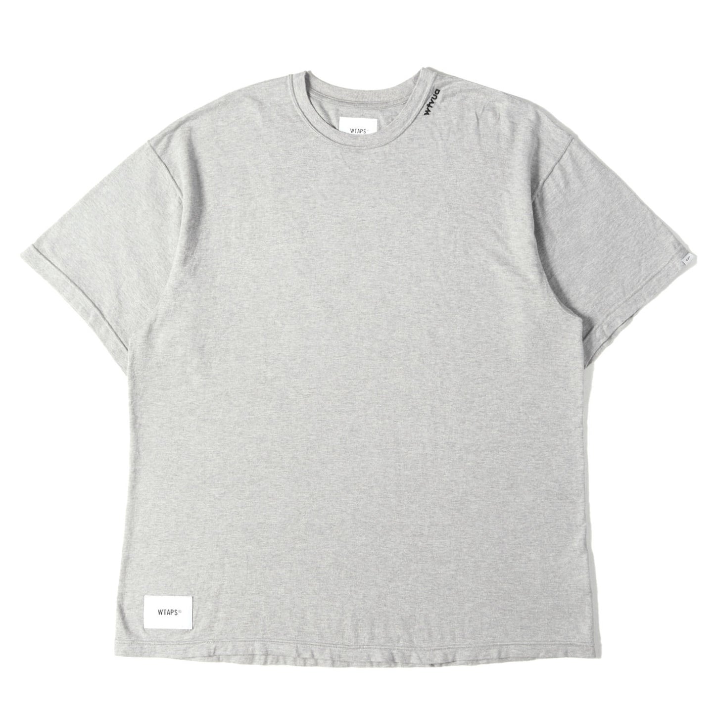 23SS wtvuaロゴ刺繍 クルーネック Tシャツ(WTVUA / SS / COTTON)