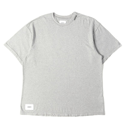 23SS wtvuaロゴ刺繍 クルーネック Tシャツ(WTVUA / SS / COTTON)