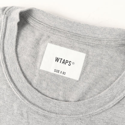 23SS wtvuaロゴ刺繍 クルーネック Tシャツ(WTVUA / SS / COTTON)