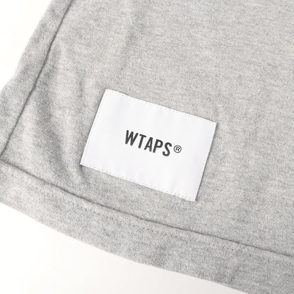 23SS wtvuaロゴ刺繍 クルーネック Tシャツ(WTVUA / SS / COTTON)