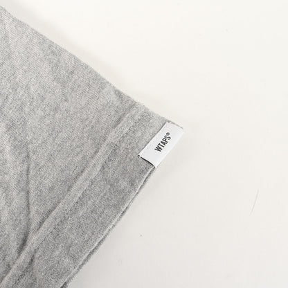 23SS wtvuaロゴ刺繍 クルーネック Tシャツ(WTVUA / SS / COTTON)