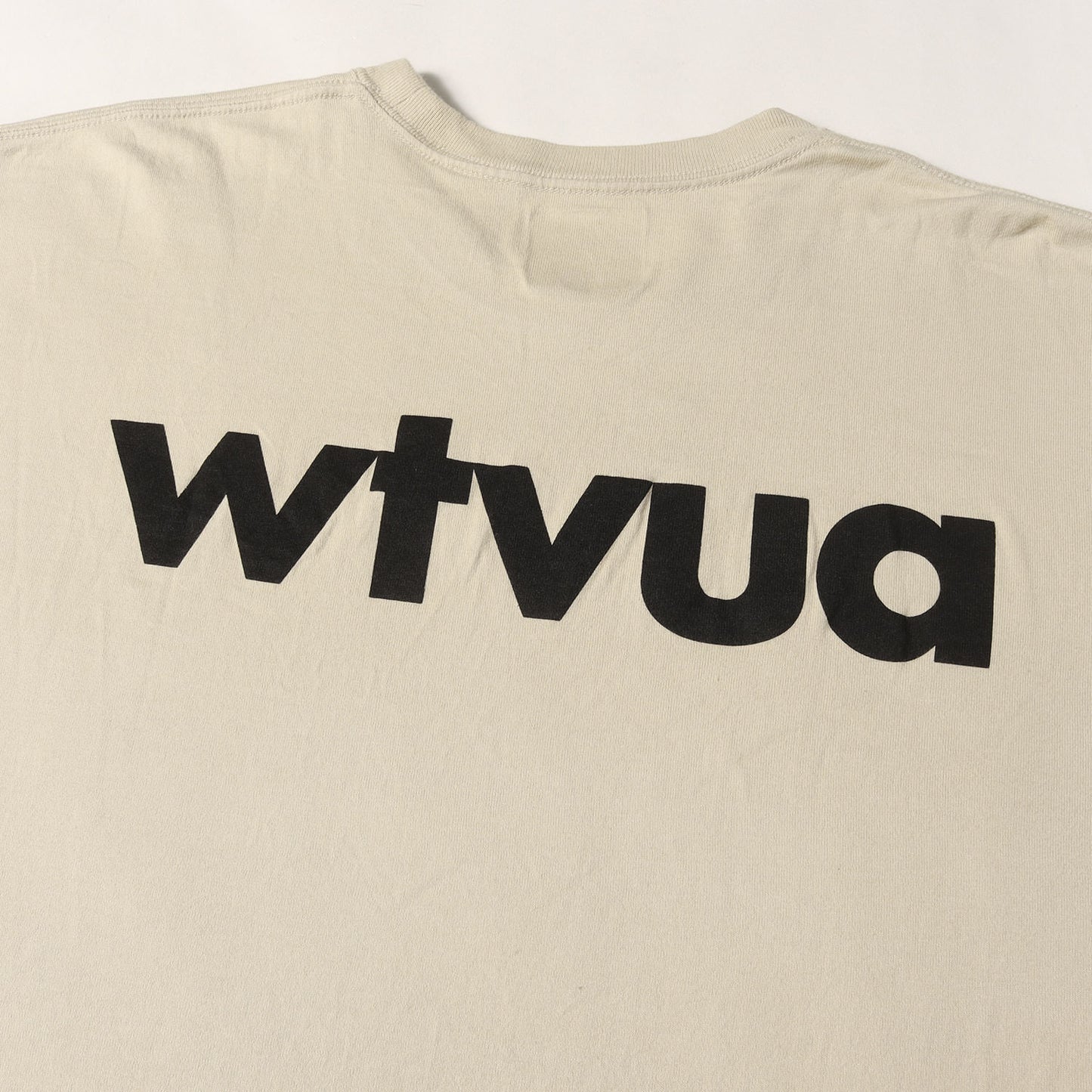 ｗtvuaロゴ ロングスリーブ Tシャツ