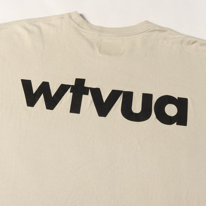ｗtvuaロゴ ロングスリーブ Tシャツ