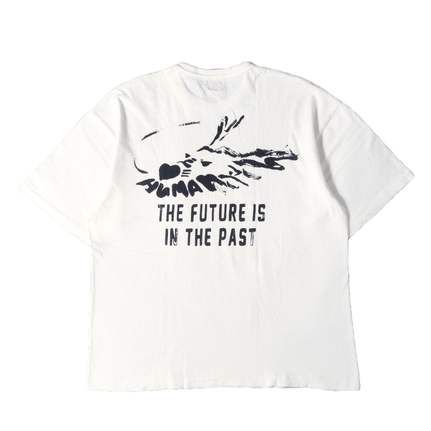 24SS 人間製 和風 グラフィック Tシャツ
