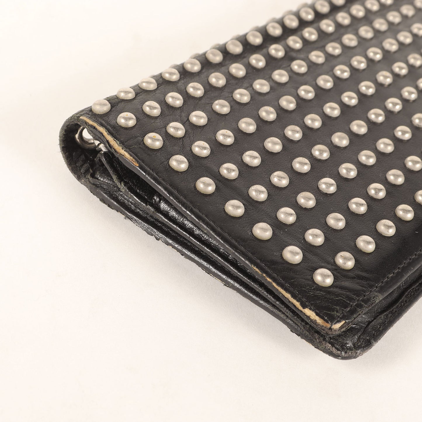 Arts & Crafts期 復刻モデル スタッズ レザー ロングウォレット / 長財布