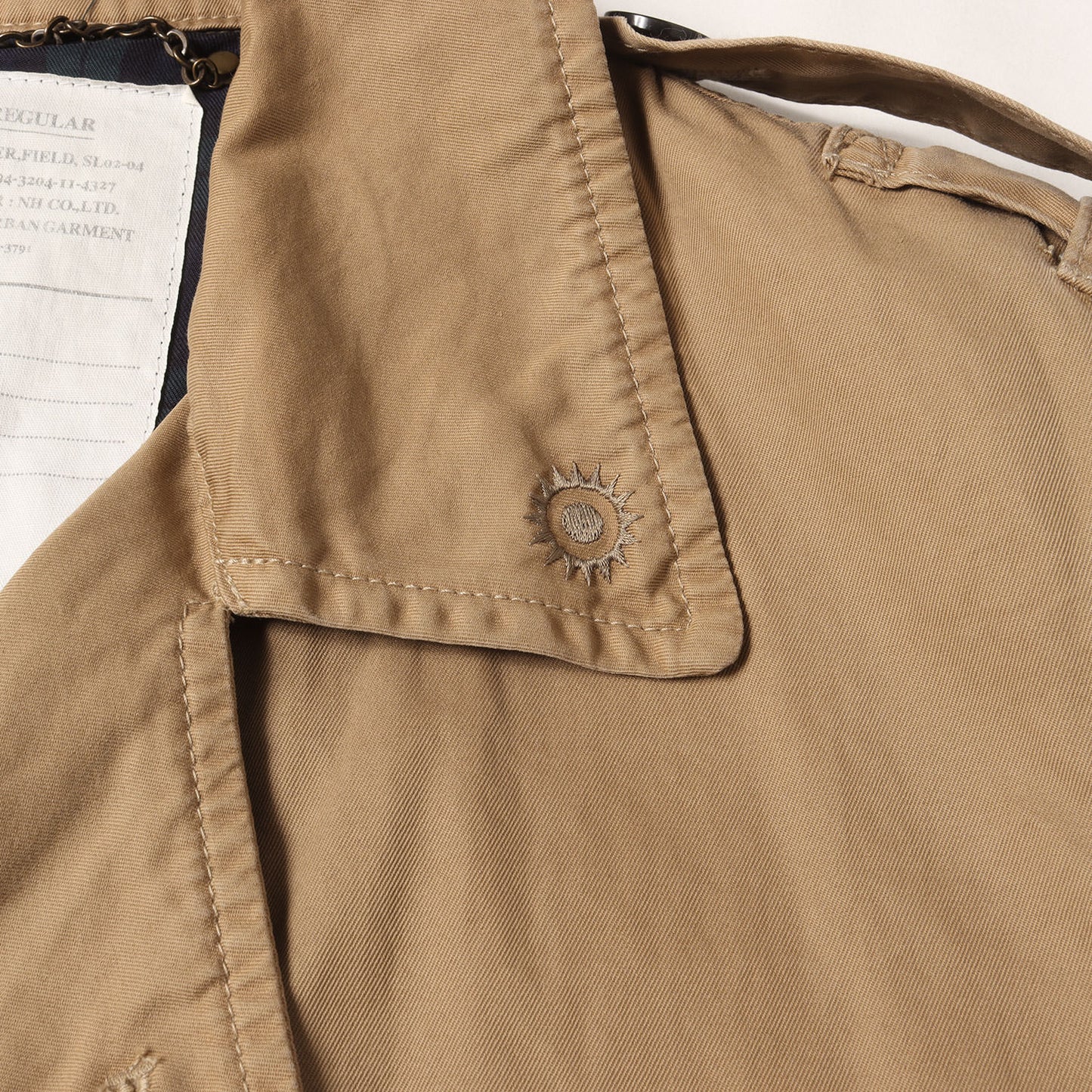 コットンツイル トレンチコート(MIL-TRENCH / C-COAT)