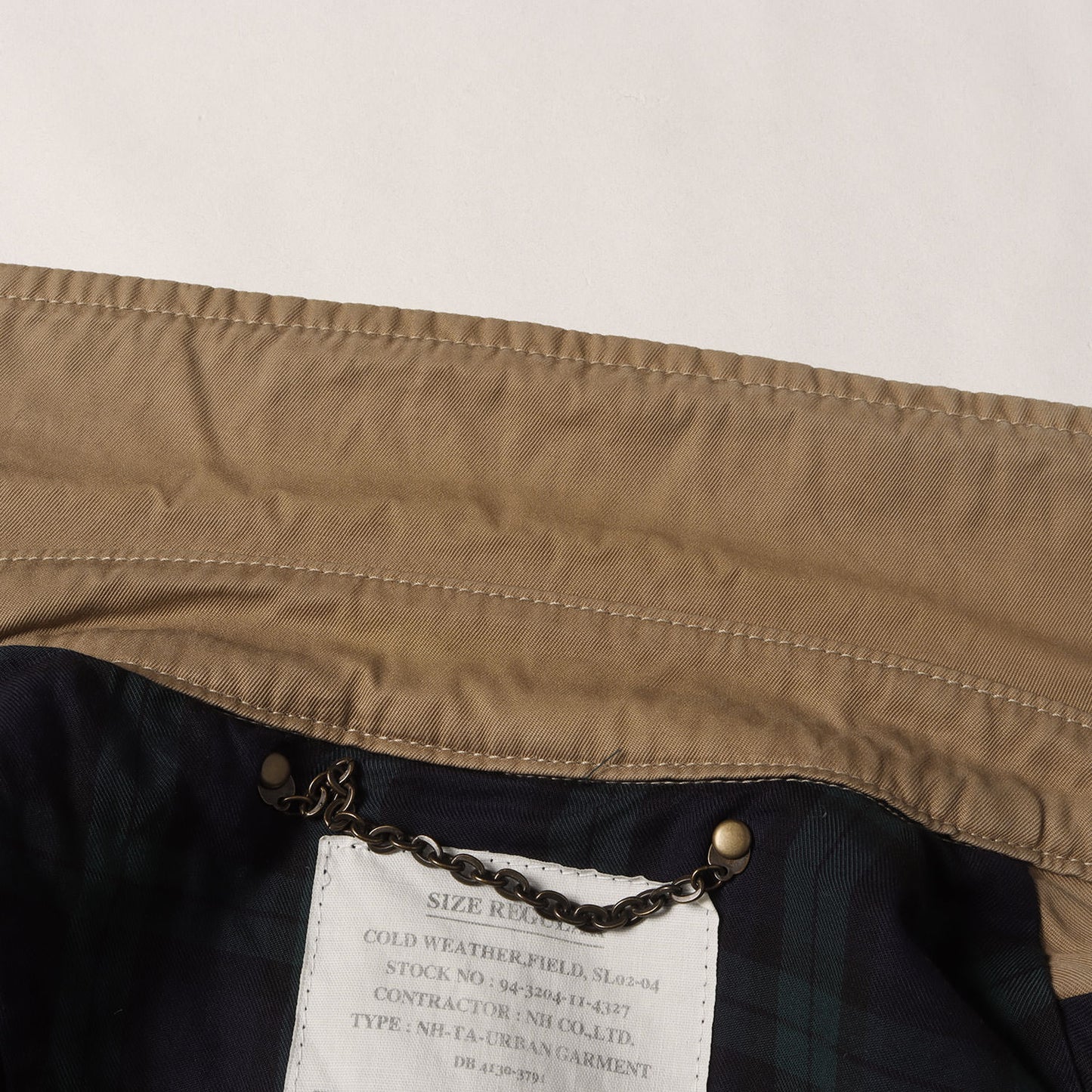 コットンツイル トレンチコート(MIL-TRENCH / C-COAT)