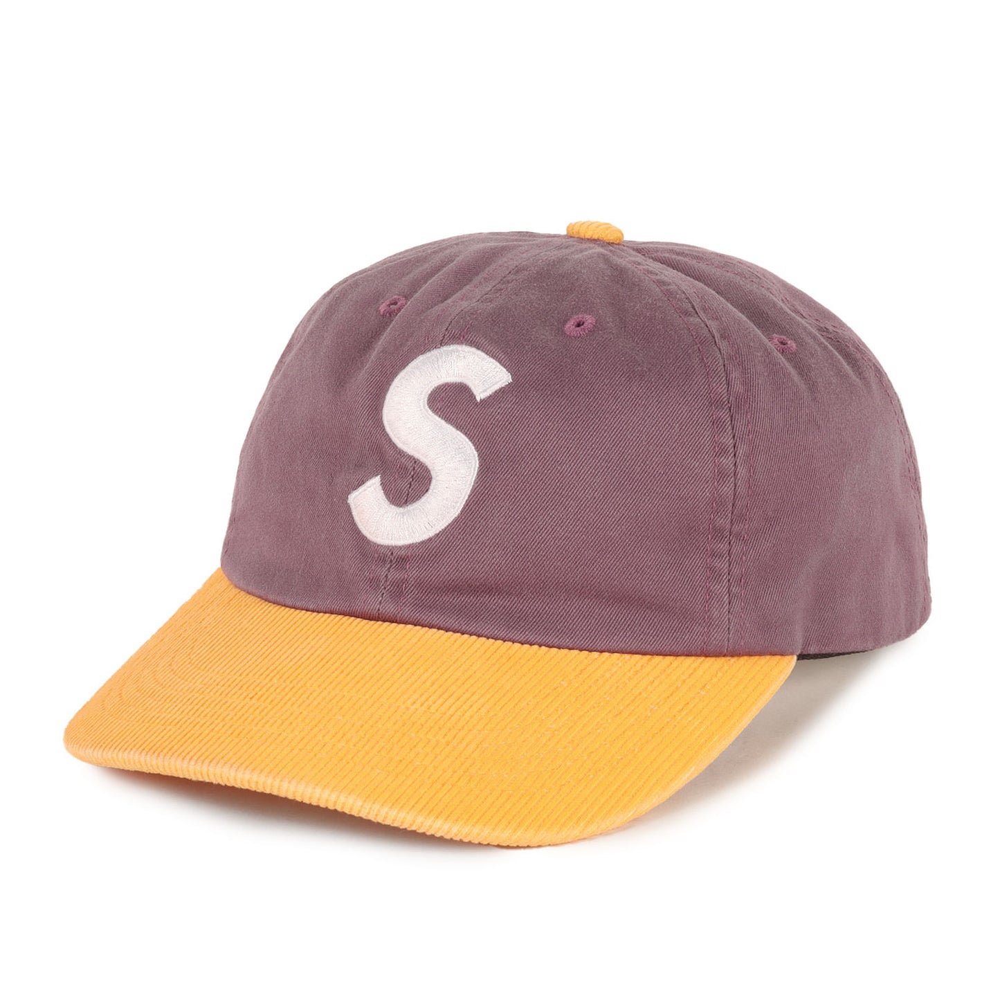 24SS 2トーン Sロゴ 6パネルキャップ(2-Tone S Logo 6-Panel)