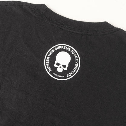 25AW ×NUMBER(N)INE ドクロ グラフィック Tシャツ(Manson Tee)