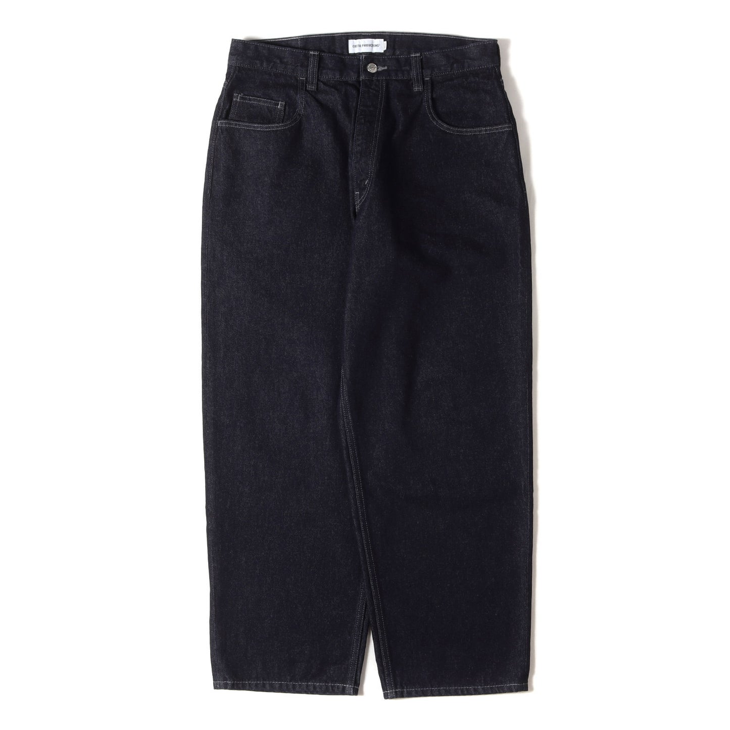 22AW ワンウォッシュ加工 バギー ワイド デニムパンツ(5 Pocket Baggy Denim Pants)