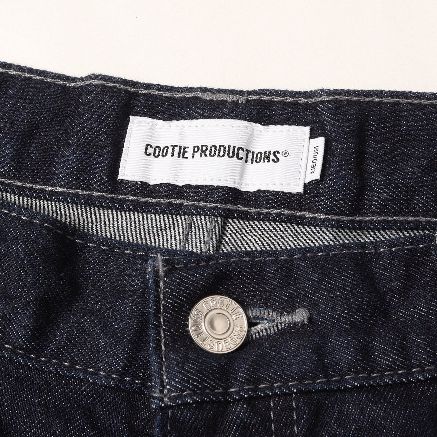 22AW ワンウォッシュ加工 バギー ワイド デニムパンツ(5 Pocket Baggy Denim Pants)