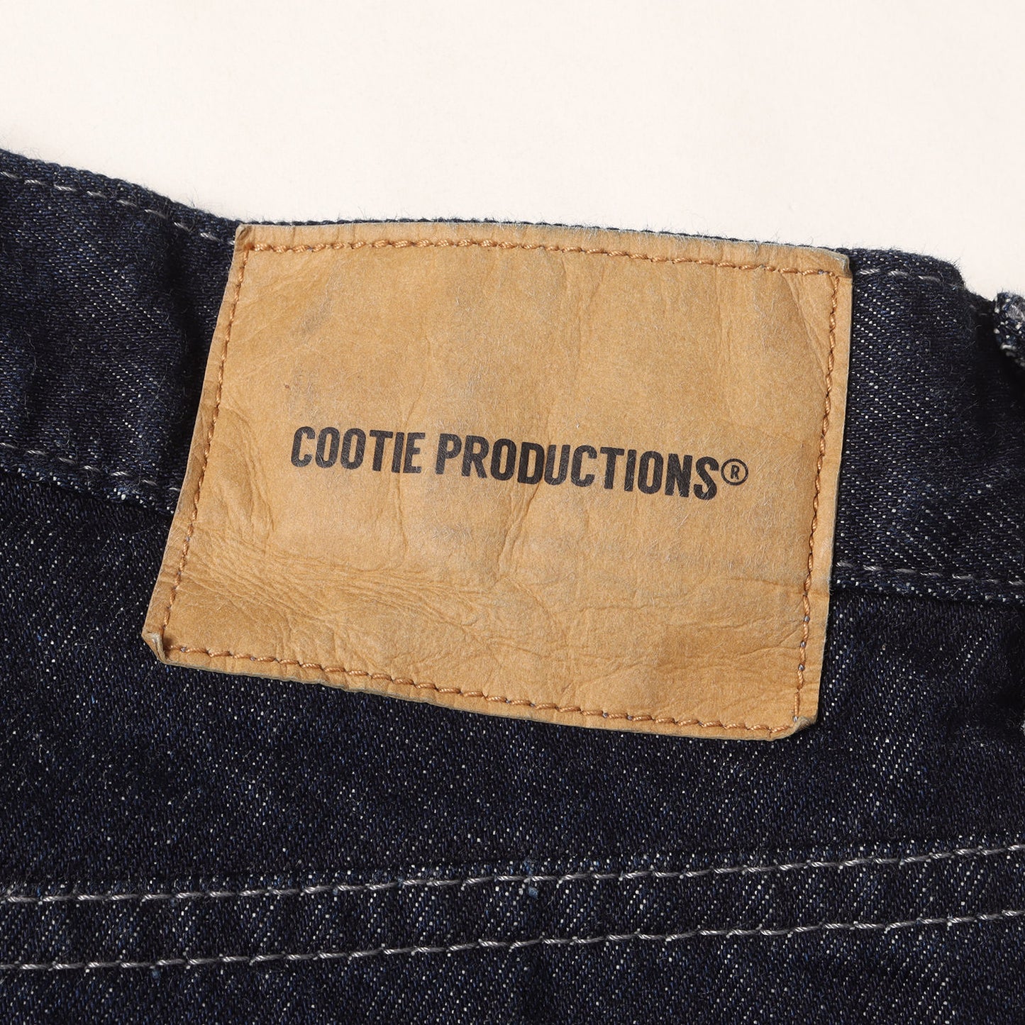 22AW ワンウォッシュ加工 バギー ワイド デニムパンツ(5 Pocket Baggy Denim Pants)