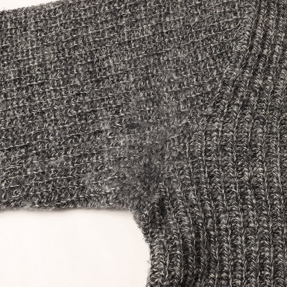 00s ワッペン付き タートルネック ウールニット セーター(BASS / W-TURTLE. LS)