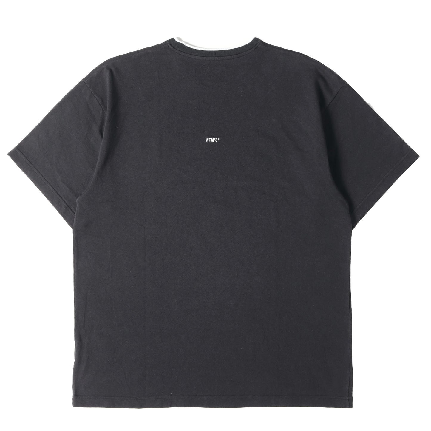 24SS スモールロゴ刺繍 リブライン Tシャツ(MOLT / SS / COTTON. SIGN)