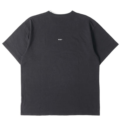 24SS スモールロゴ刺繍 リブライン Tシャツ(MOLT / SS / COTTON. SIGN)