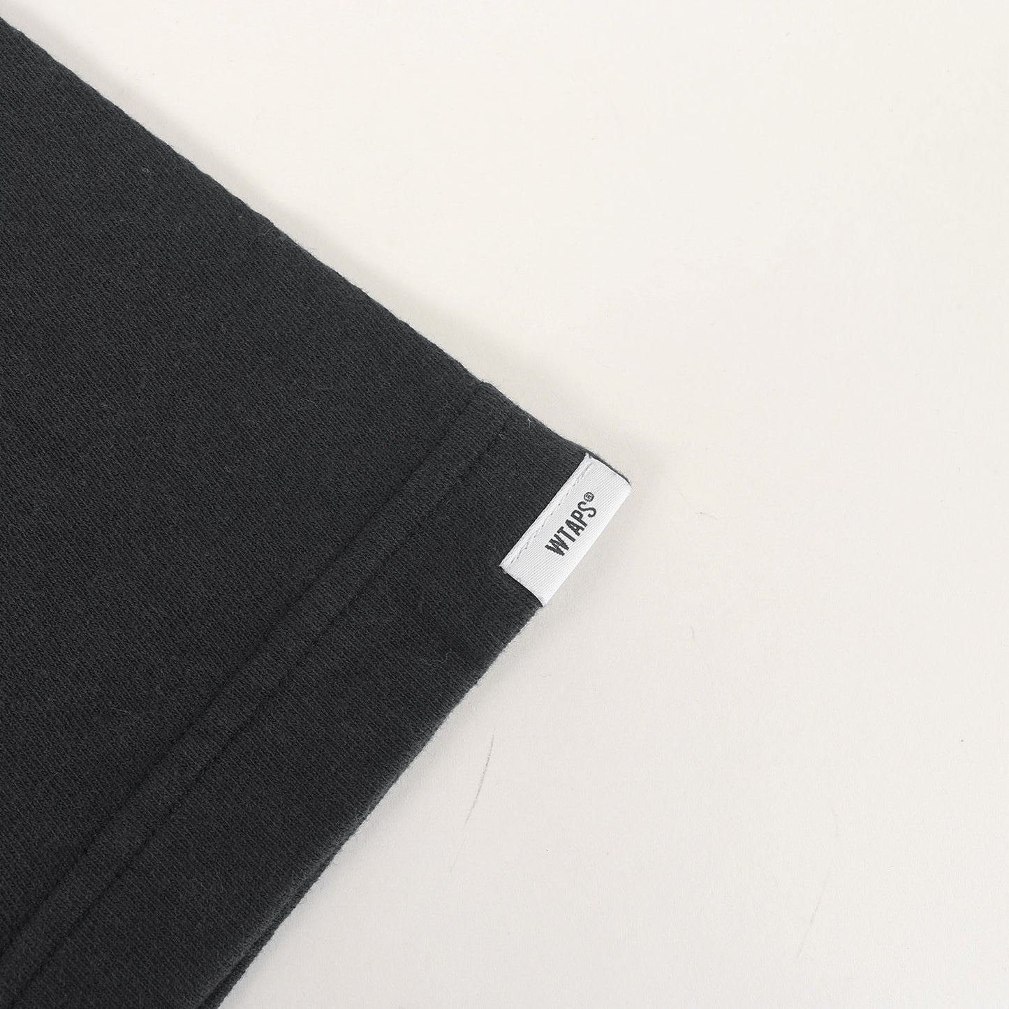 24SS スモールロゴ刺繍 リブライン Tシャツ(MOLT / SS / COTTON. SIGN)