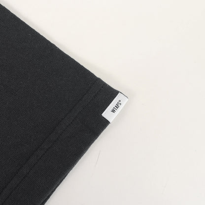 24SS スモールロゴ刺繍 リブライン Tシャツ(MOLT / SS / COTTON. SIGN)