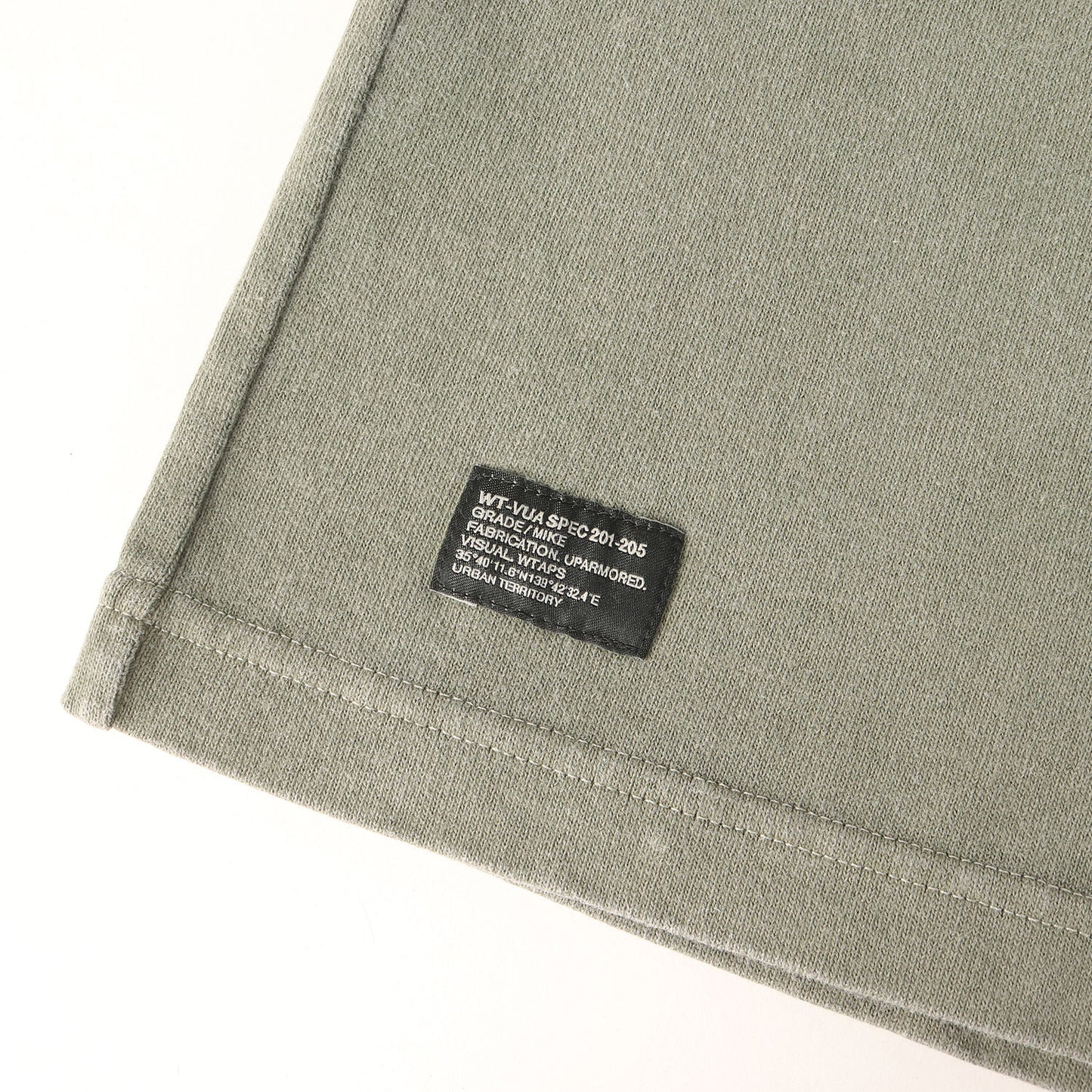 25SS 製品加工 Vネック ヘビー Tシャツ(MUDDY 02 / SS / COTTON)
