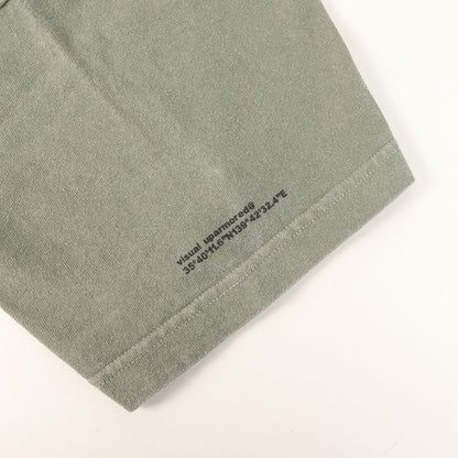 25SS 製品加工 Vネック ヘビー Tシャツ(MUDDY 02 / SS / COTTON)