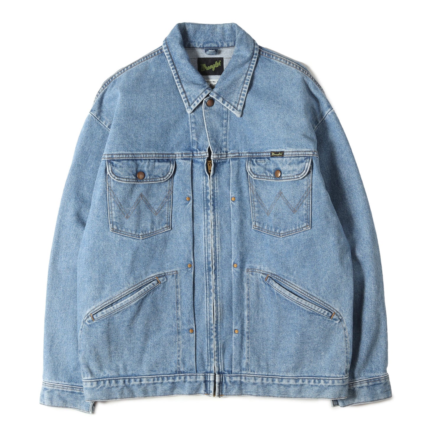 23SS ×Wrangler ヴィンテージ加工 デニム トラッカージャケット(TRUCKER JACKET)
